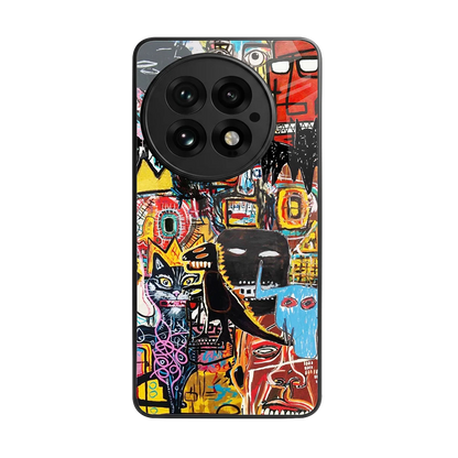 Sketch Book back phone cover | glass case for oneplus 13