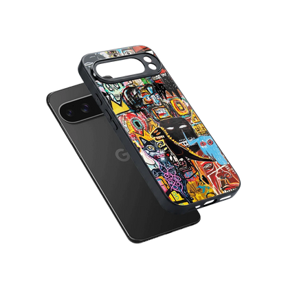 Sketch Book sleek google pixel 10 pro xl cover with tempered glass back and TPU edges