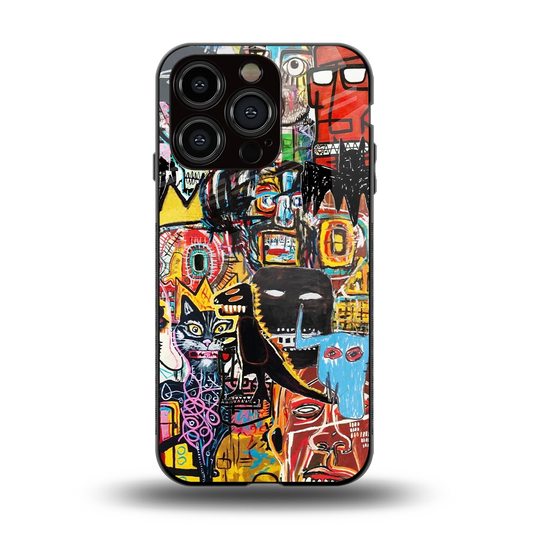 Sketch Book back phone cover | glass case for iphone 13 pro
