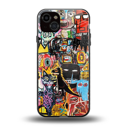 Sketch Book back phone cover | glass case for iphone 15 plus