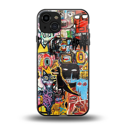 Sketch Book back phone cover | glass case for iphone 15