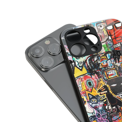 Sketch Book stylish phone case for iphone 16 pro max | glossy glass and slim fit