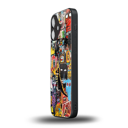 Sketch Book iPhone 16 mobile cover | shockproof glass phone case