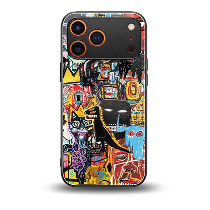 Sketch Book back phone cover | glass case for iphone 17 pro max
