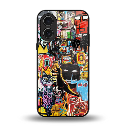Sketch Book back phone cover | glass case for iphone 17