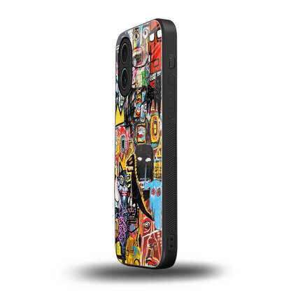 Sketch Book iphone 17 mobile cover | shockproof glass phone case
