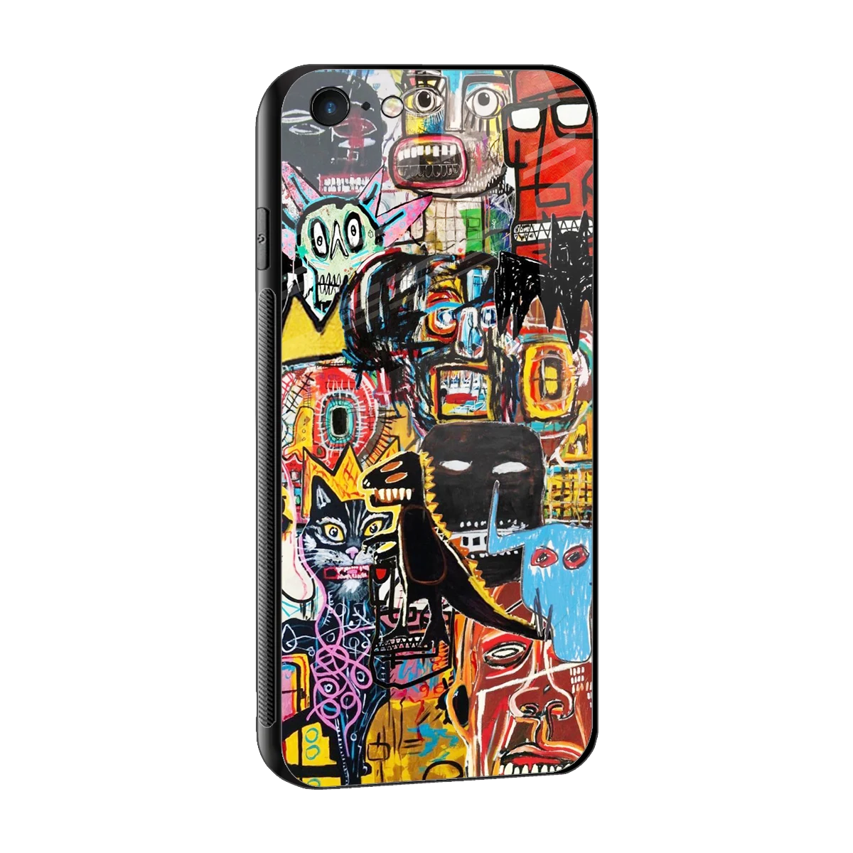 Sketch Book sleek iphone 6 cover with tempered glass back and TPU edges