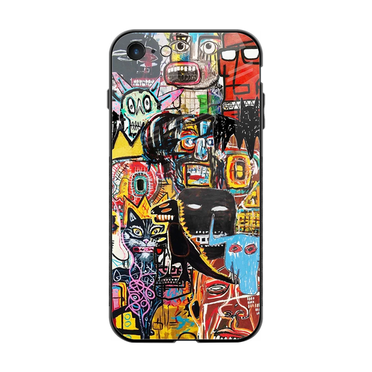 Sketch Book back phone cover | glass case for iphone 7