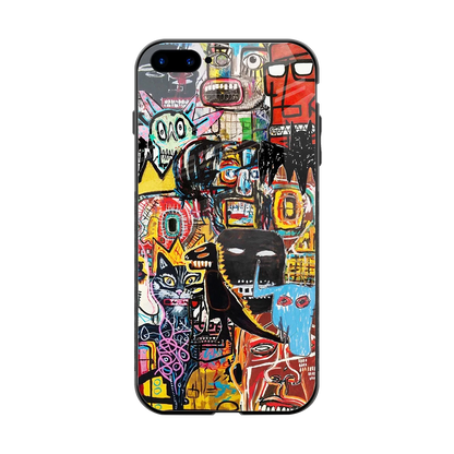 Sketch Book back phone cover | glass case for iphone 8 plus