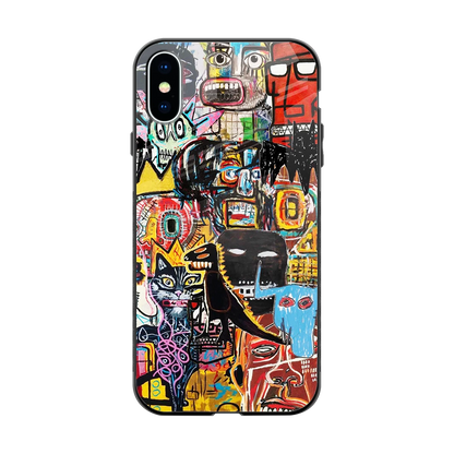 Sketch Book back phone cover | glass case for iphone xs