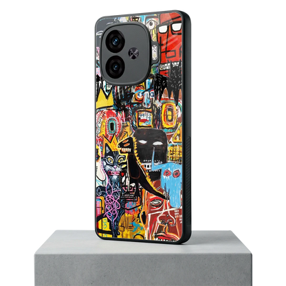 Sketch Book iqoo neo 10r 5g mobile cover | shockproof glass phone case