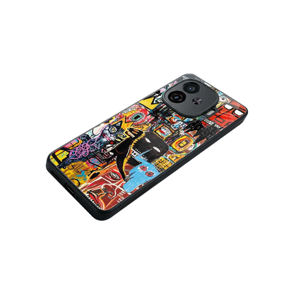 Sketch Book stylish phone case for iqoo neo 10r 5g | glossy glass and slim fit