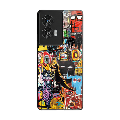 Sketch Book back phone cover | glass case for motorola edge 50 fusion