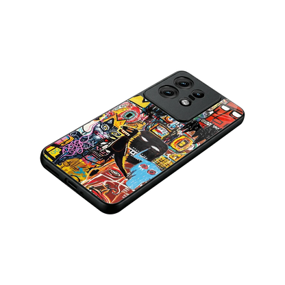Sketch Book stylish phone case for motorola edge 50 pro | glossy glass and slim fit