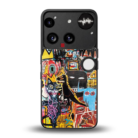 Sketch Book back phone cover | glass case for nothing phone 3