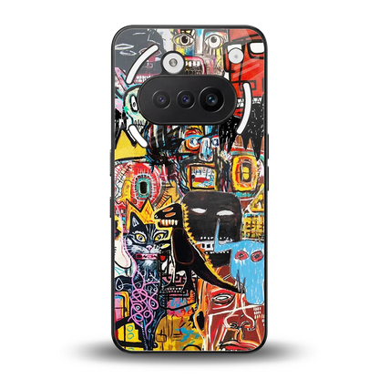 Sketch Book back phone cover | glass case for nothing phone 3a