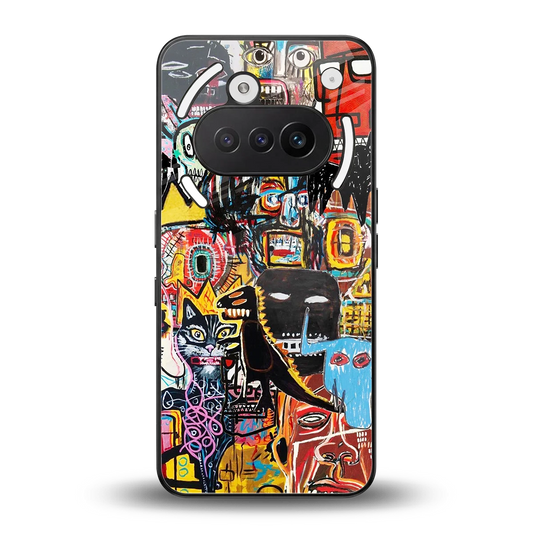 Sketch Book back phone cover | glass case for nothing phone 3a