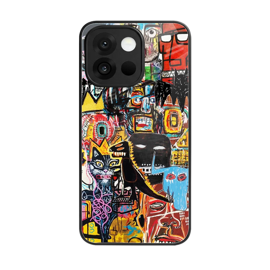 Sketch Book back phone cover | glass case for oneplus 13s