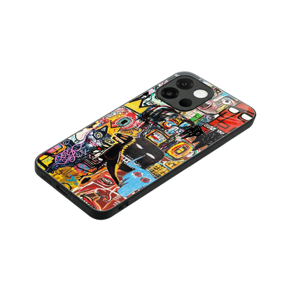 Sketch Book stylish phone case for oneplus 13s | glossy glass and slim fit