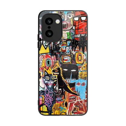 Sketch Book back phone cover | glass case for oneplus 15r