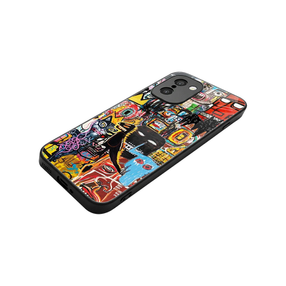 Sketch Book stylish phone case for oneplus 15r | glossy glass and slim fit