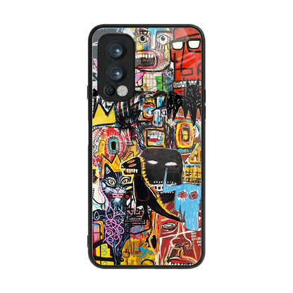 Sketch Book back phone cover | glass case for oneplus nord 2