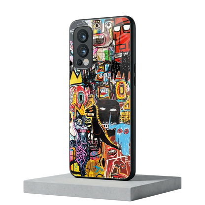 Sketch Book oneplus nord 2 mobile cover | shockproof glass phone case