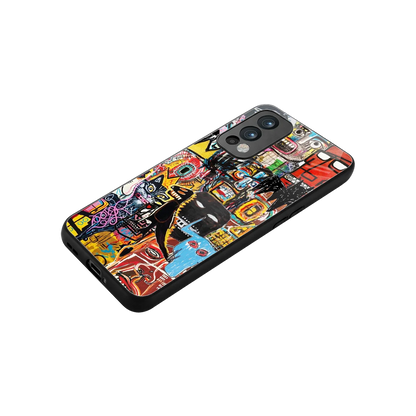 Sketch Book stylish phone case for oneplus nord 2 | glossy glass and slim fit