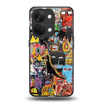 Sketch Book back phone cover | glass case for oneplus nord 3