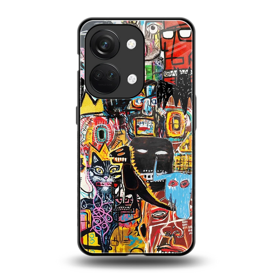 Sketch Book back phone cover | glass case for oneplus nord 3