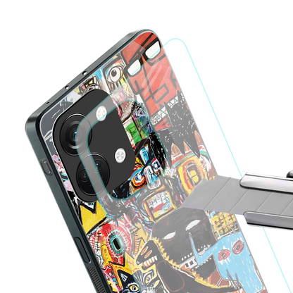 Sketch Book stylish phone case for oneplus nord 3 | glossy glass and slim fit