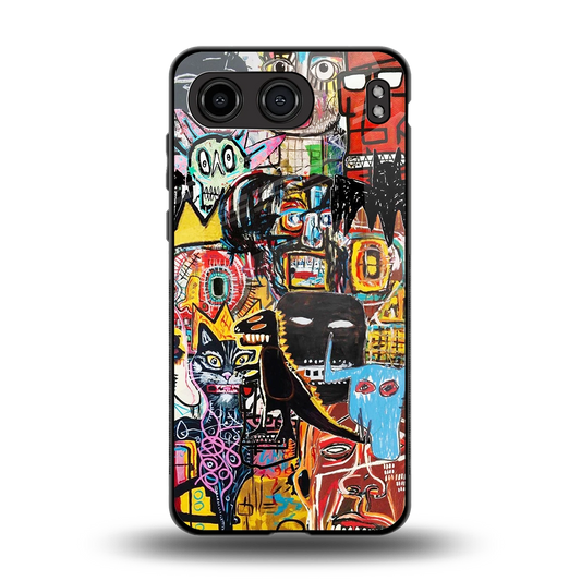 Sketch Book back phone cover | glass case for oneplus nord 4