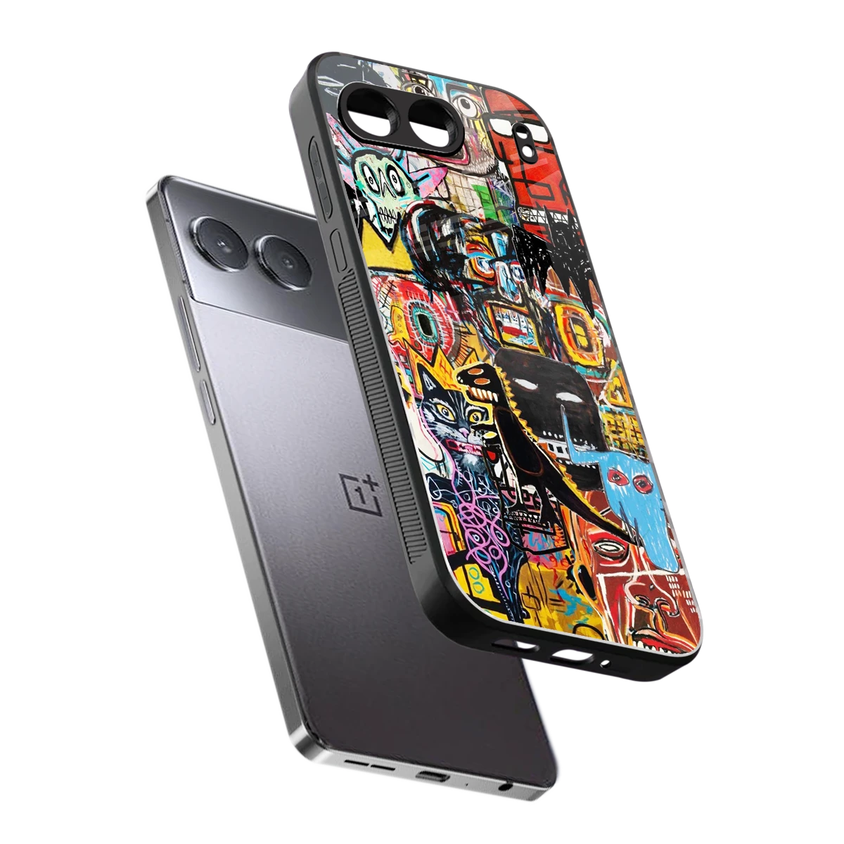 Sketch Book sleek oneplus nord 4 cover with tempered glass back and TPU edges