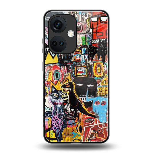 Sketch Book back phone cover | glass case for oneplus nord ce 3