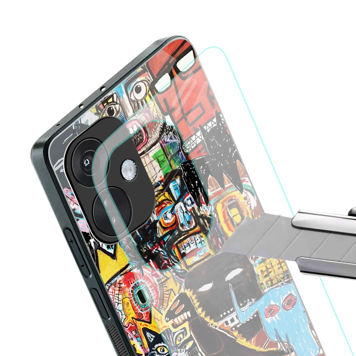 Sketch Book stylish phone case for oneplus nord ce 3 | glossy glass and slim fit