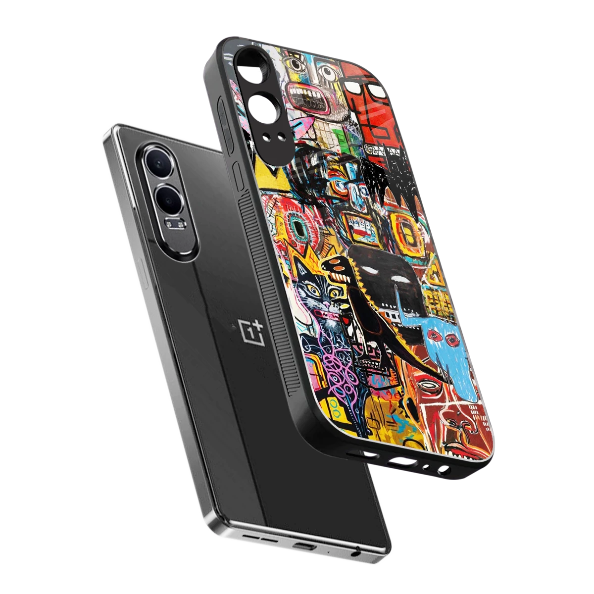 Sketch Book sleek oneplus nord ce 4 lite cover with tempered glass back and TPU edges