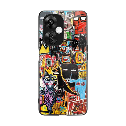 Sketch Book back phone cover | glass case for oneplus nord ce 3 lite