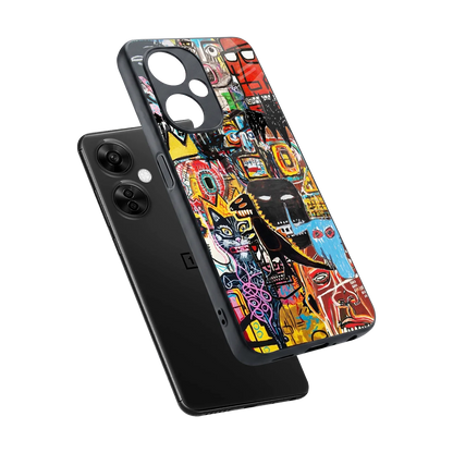 Sketch Book sleek oneplus nord ce 3 lite cover with tempered glass back and TPU edges