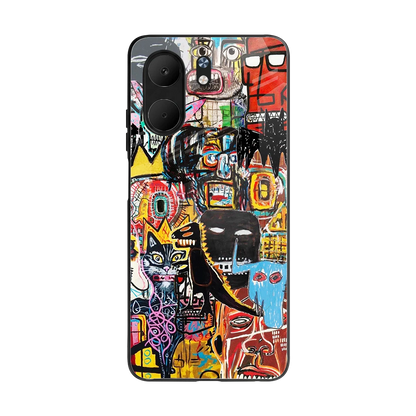 Sketch Book back phone cover | glass case for oppo a5x 5g