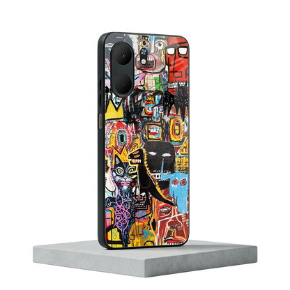 Sketch Book oppo a5x 5g mobile cover | shockproof glass phone case