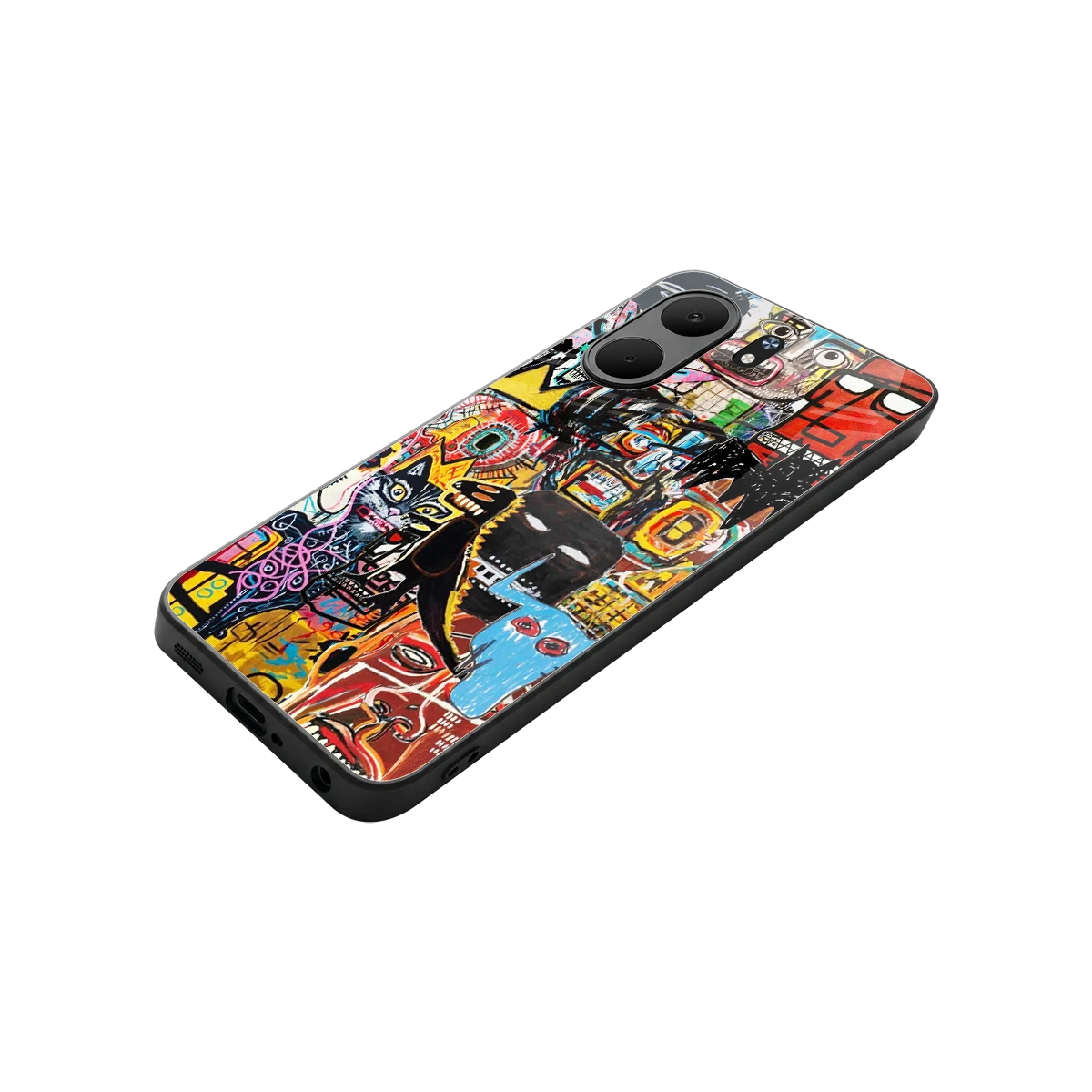 Sketch Book stylish phone case for oppo a5x 5g | glossy glass and slim fit