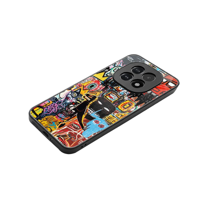 Sketch Book stylish phone case for oppo f29 5g | glossy glass and slim fit