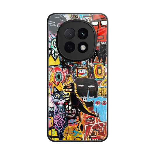 Sketch Book back phone cover | glass case for oppo f29 pro 5g
