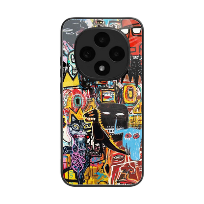 Sketch Book back phone cover | glass case for oppo f31 pro 5g