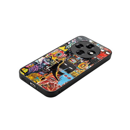 Sketch Book stylish phone case for oppo f31 pro 5g | glossy glass and slim fit