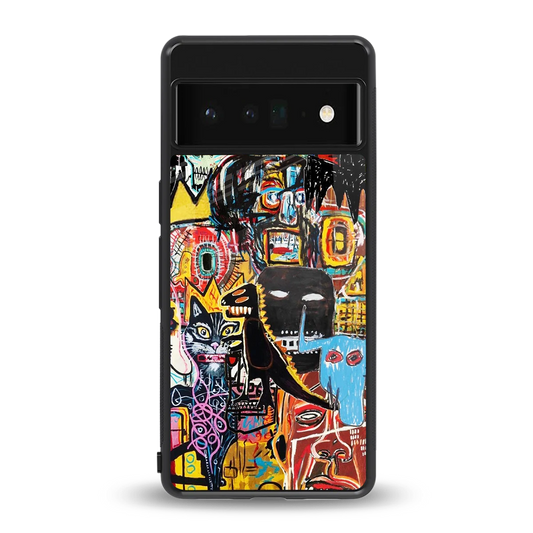 Sketch Book back phone cover | glass case for google pixel 6 pro