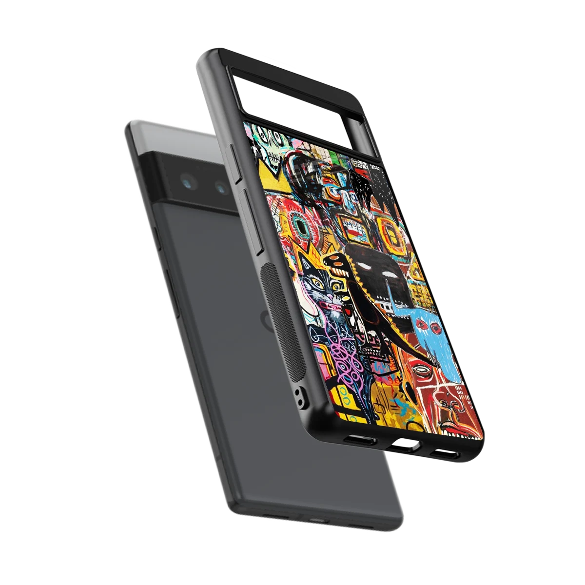 Sketch Book sleek google pixel 6 pro cover with tempered glass back and TPU edges