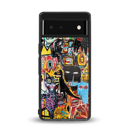 Sketch Book back phone cover | glass case for google pixel 6a