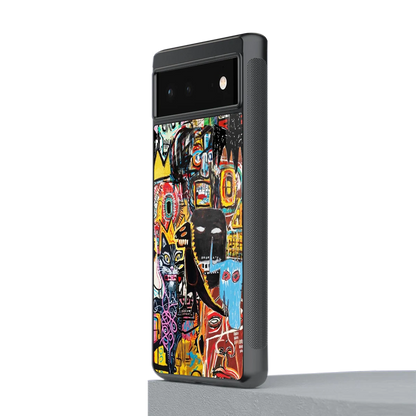 Sketch Book stylish phone case for google pixel 6a | glossy glass and slim fit