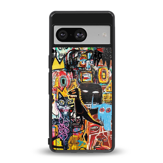 Sketch Book back phone cover | glass case for google pixel 8